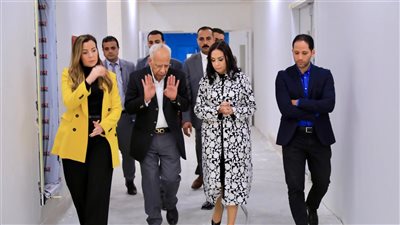 وزيرة التضامن تتفقد مركز مجدي يعقوب العالمي بأكتوبر