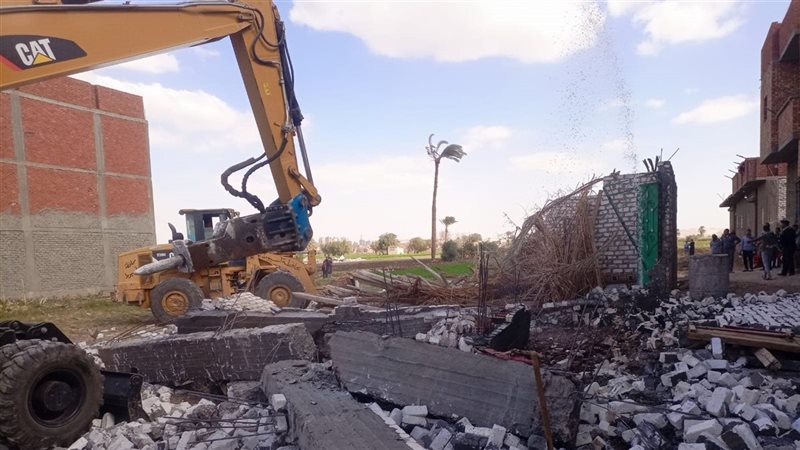 حملة إزالة بأسيوط،