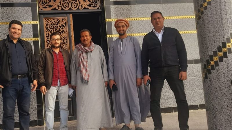 جانب من الزيارة 