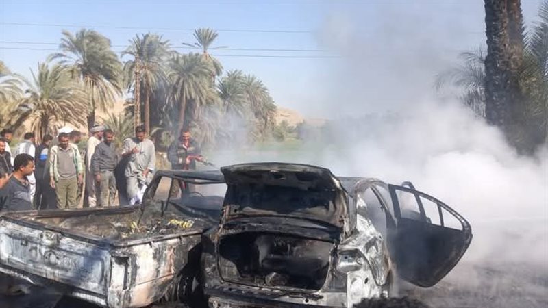 الجثث بقت فحم..مصرع