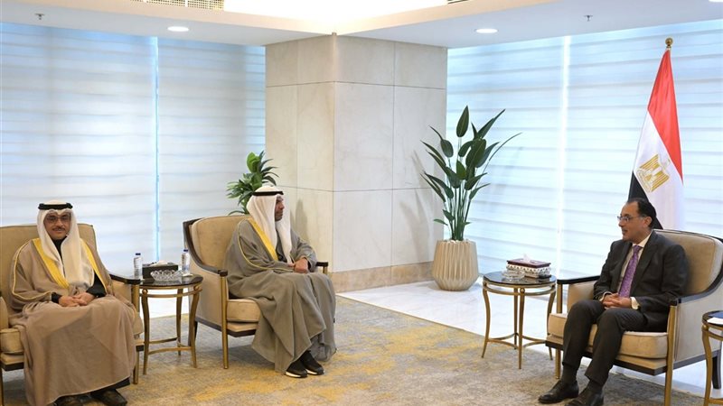 د. مصطفي مدبولي يستقبل