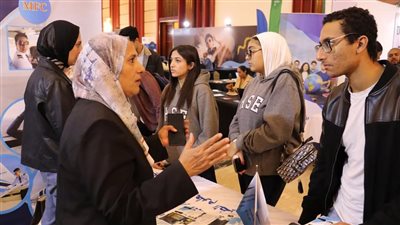 الأكاديمية المصرية لعلوم الطيران تختتم مشاركتها في معرض Edugate التعليمي