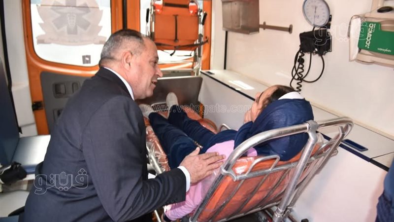 محافظ بورسعيد خلال