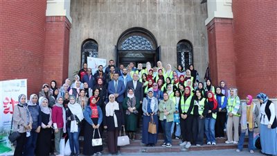 جامعة الإسكندرية تنظم قافلة طبية خدمية لجمعية التأهيل المهنى بالسيوف