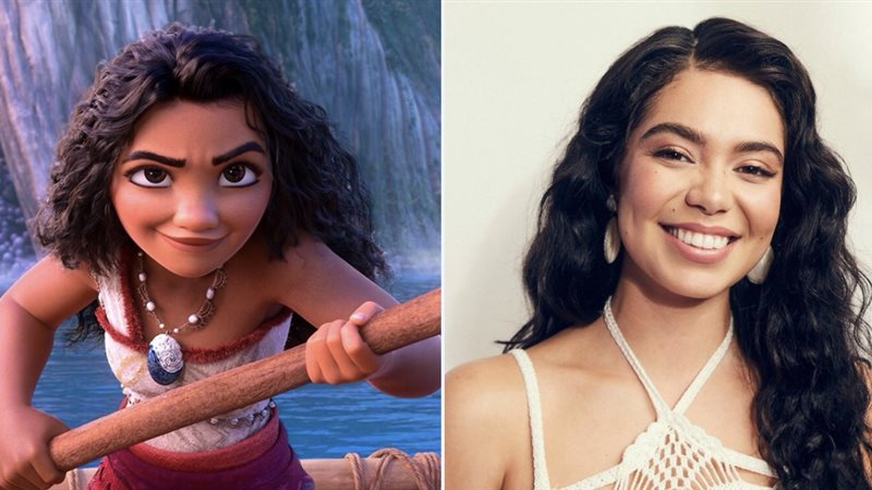 بطلة فيلم Moana،