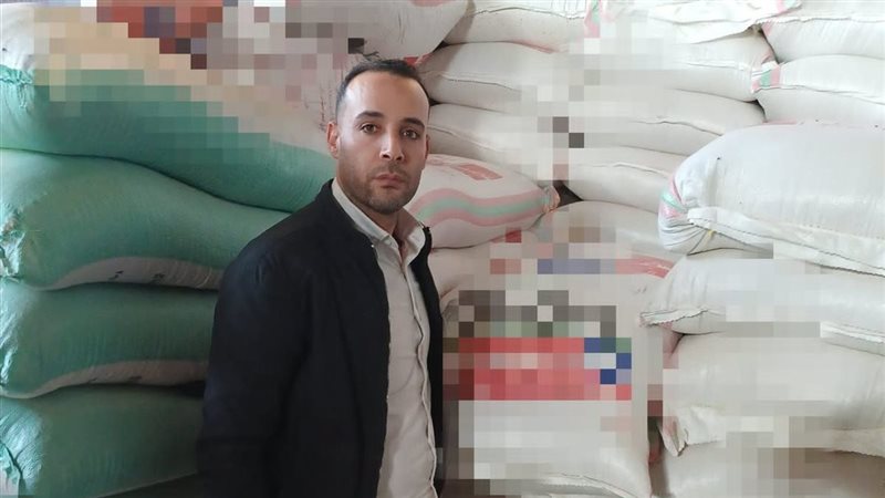 جانب من الحملة التموينية