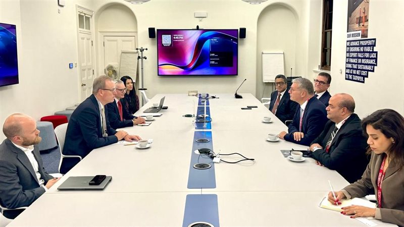 بدوي خلال اللقاء،فيتو