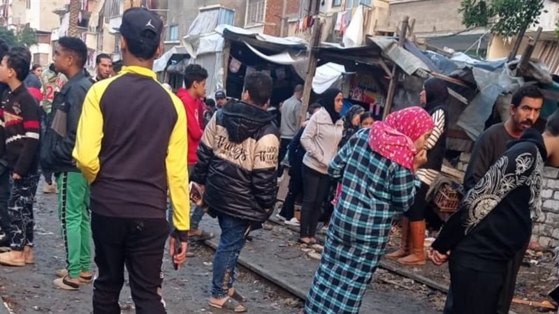 مكان حادث الدهس،