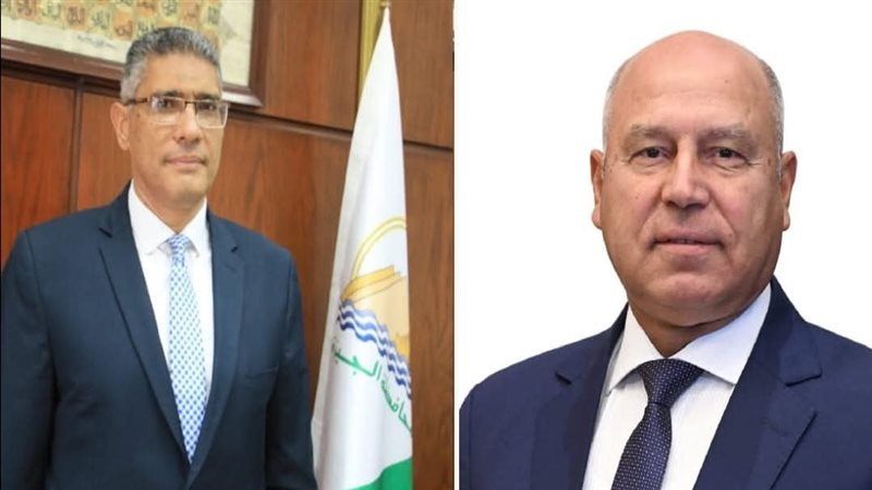 محافظ الجيزة ووزير