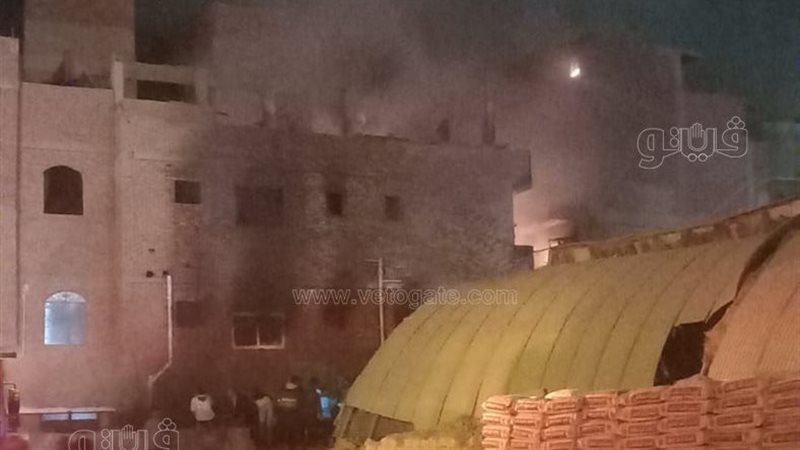 حريق في أسوان، فيتو