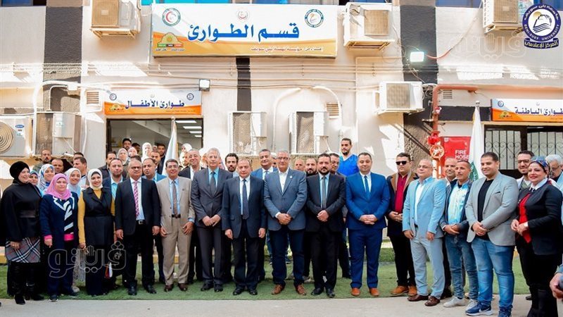 افتتاح تطوير مستشفى