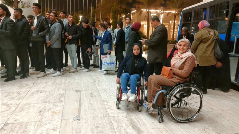 طلاب جامعة حلوان
