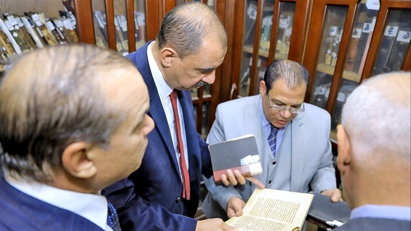 جانب من الزيارة,