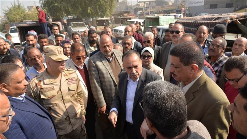 محافظ أسيوط يتفقد