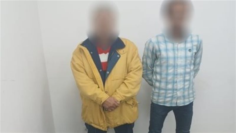 ضبط شخصين بالعجوزة