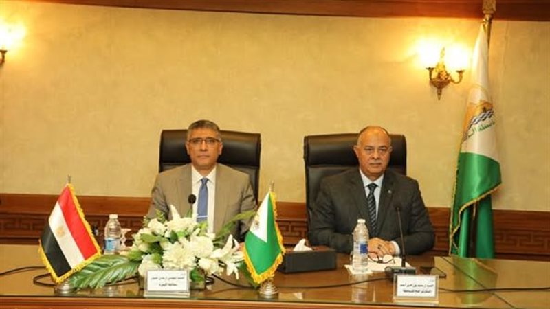 محافظ الجيزة خلال