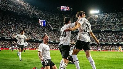 فالنسيا يفوز علي ريال مايوركا بهدف في الدوري الإسباني 