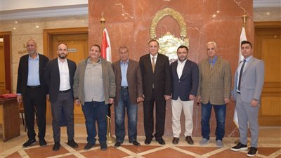 مواد البناء بغرفة القاهرة تستقبل جمعية مصدري الصلب التركية 