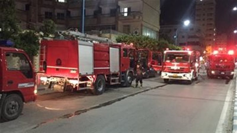 حريق مخلفات