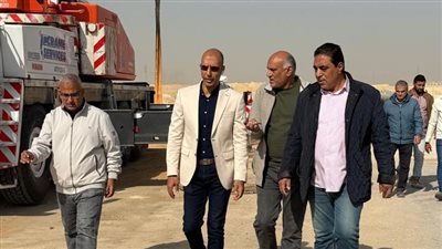 رئيس جهاز العبور الجديدة يتفقد مشروع الحلول العاجلة لتغذية المجاورات المستهدفة بالمياه بمنطقة الأمل 