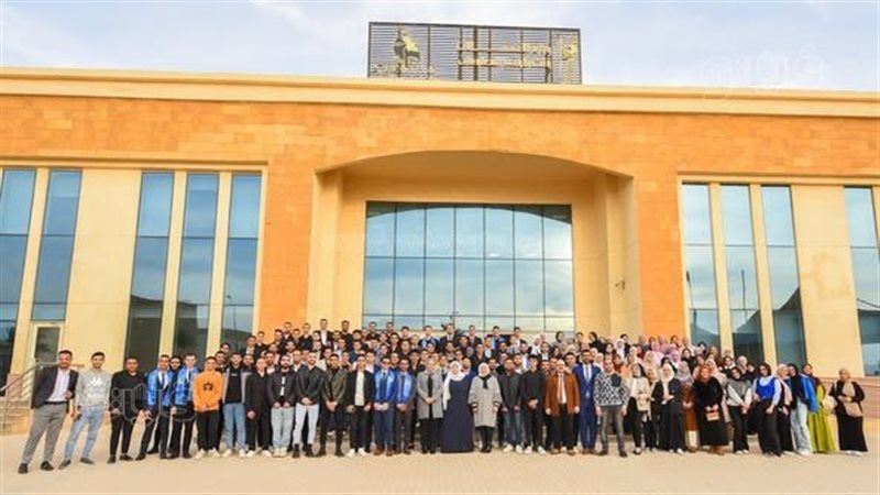 طلاب جامعة بني سويف،