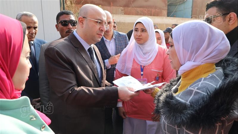 محافظ بني سويف يتفقد