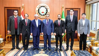 محافظ الدقهلية يستقبل وزير الآثار الأسبق (صور )
