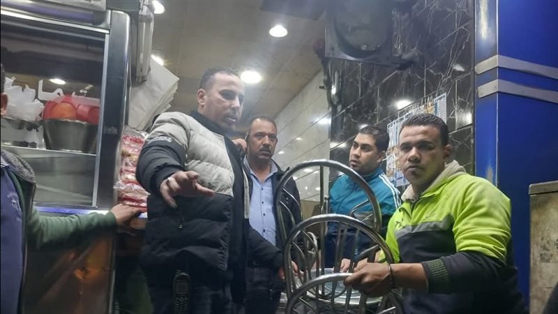 ضبط المنشآت المخالفة،