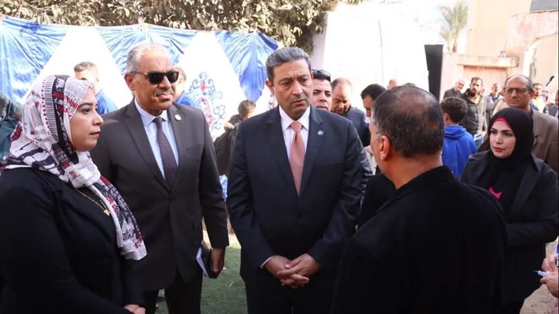 محافظ دمياط يتفقد