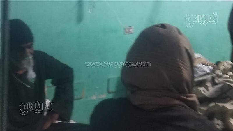 أول صور لمصابى حريق