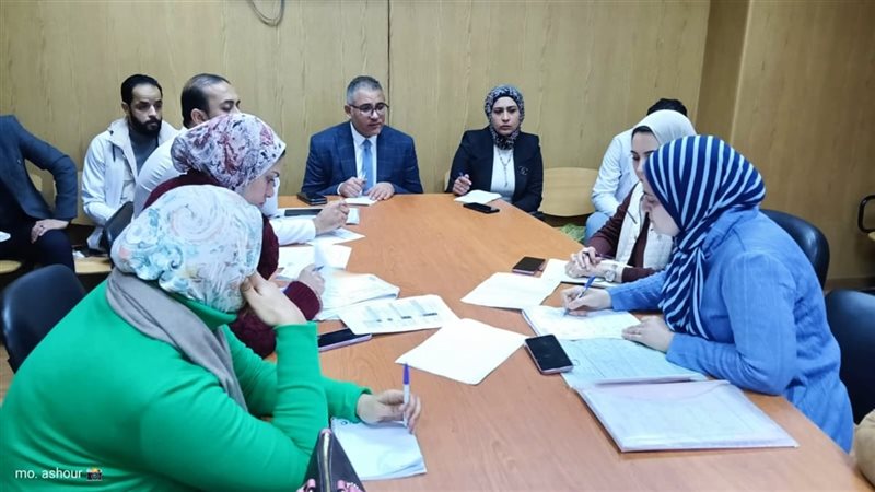 اجتماع مدير فرع التامين