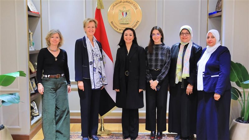 مايا مرسي وزيرة التضامن
