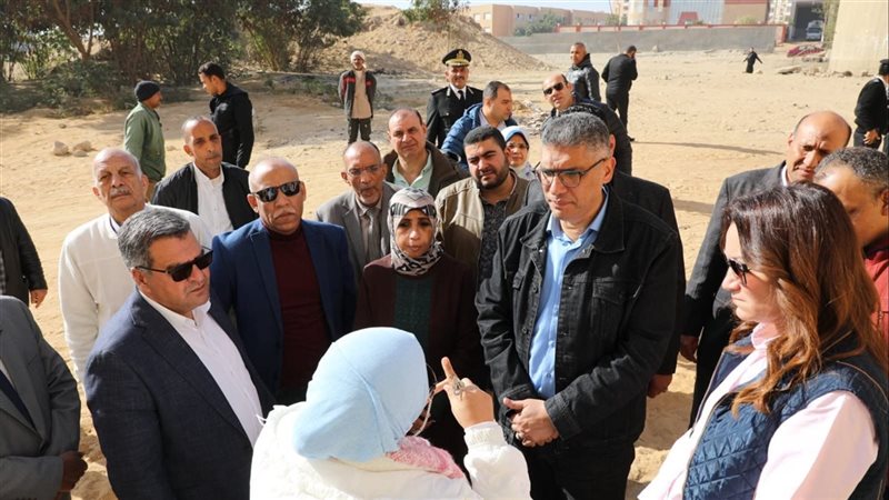 محافظ الجيزة يتفقد
