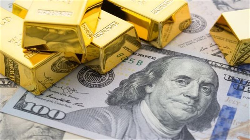 أسعار الذهب والدولار،