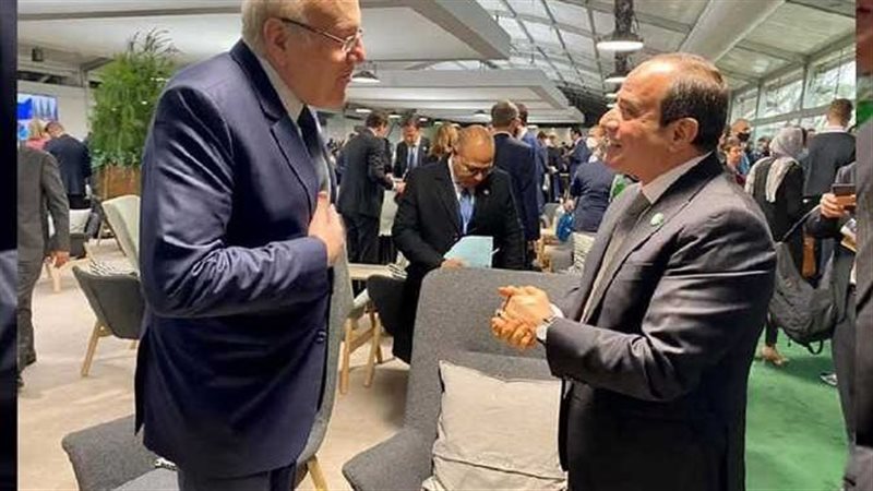 السيسي ورئيس وزراء