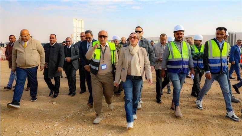 وزيرة البيئة تتفقد