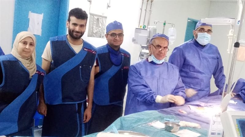نجاح عمليتى قسطرة