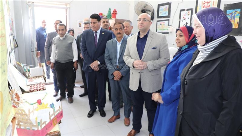 محافظ بني سويف يزور