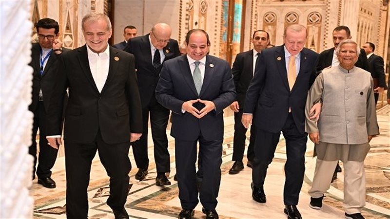 قادة مصر وتركيا وإيران.فيتو
