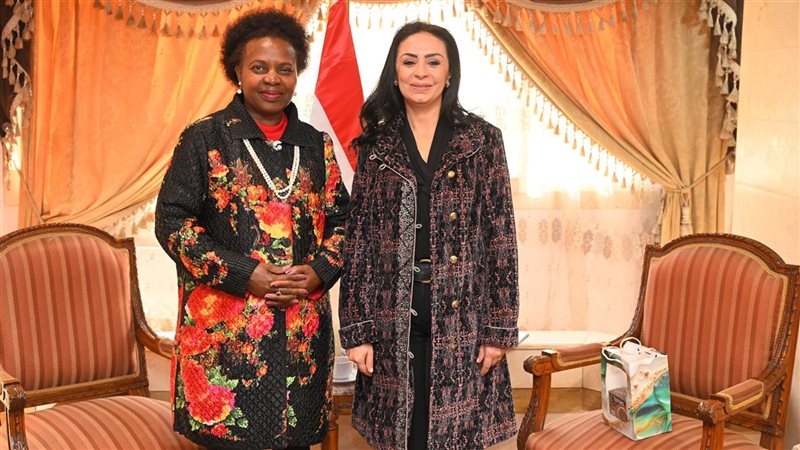 مايا مرسي وزيرة التضامن