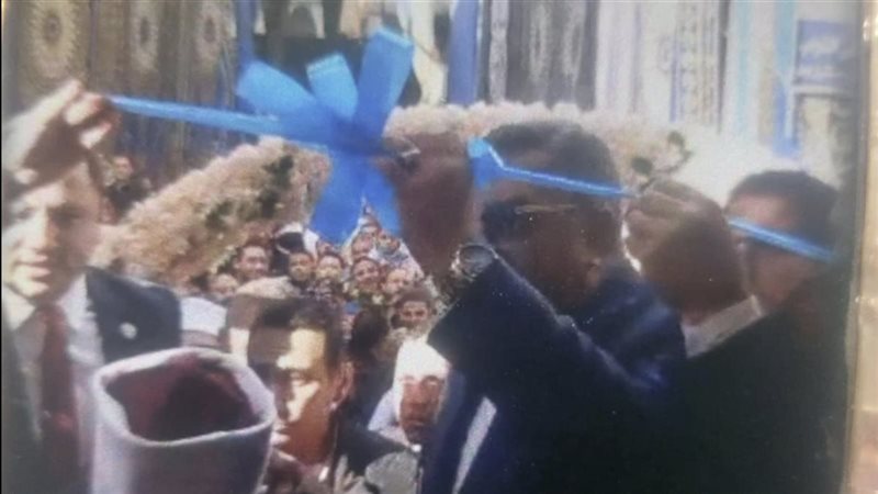 دخول وزير الاوقاف