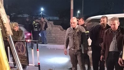 إصلاح هبوط أرضي بالطريق خلف مصنع الزيوت في الزقازيق 