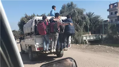  أهالي الهيصمية بالشرقية يشتكون من سيارات الربع نقل: غير آدمية وخطر على المواطنين 