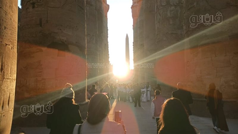 تعامد الشمس على معابد