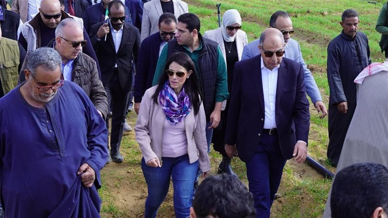 جانب من جولة الدكتورة