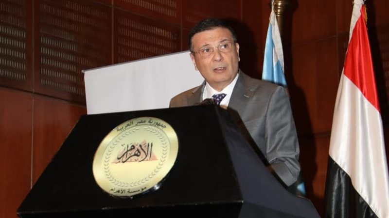 علاء فاروق وزير الزراعة