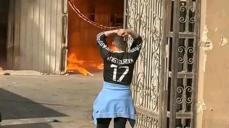 حريق هائل يلتهم محتويات