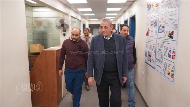 محافظ الغربية يتفقد