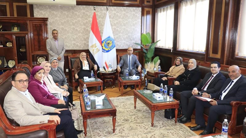 لقاء بجامعة دمنهور