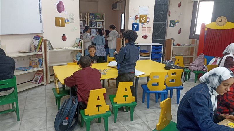 أنشطة بمكتبة الدلنجات